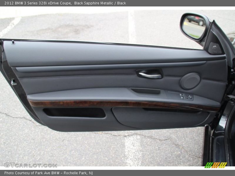 Black Sapphire Metallic / Black 2012 BMW 3 Series 328i xDrive Coupe