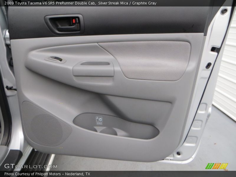 Silver Streak Mica / Graphite Gray 2009 Toyota Tacoma V6 SR5 PreRunner Double Cab