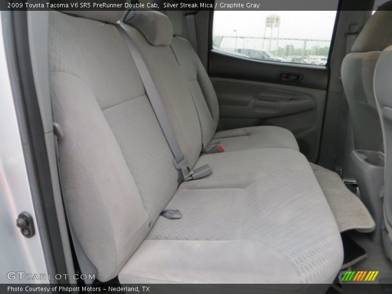Silver Streak Mica / Graphite Gray 2009 Toyota Tacoma V6 SR5 PreRunner Double Cab