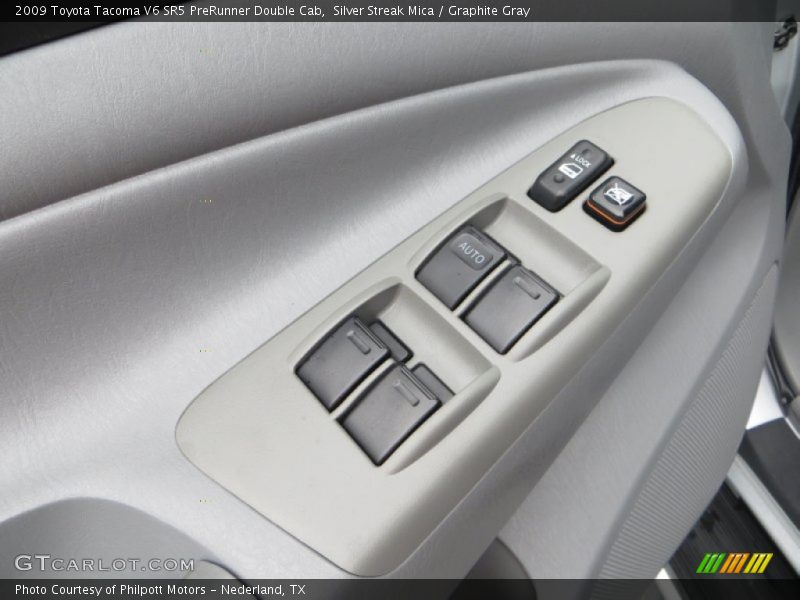 Silver Streak Mica / Graphite Gray 2009 Toyota Tacoma V6 SR5 PreRunner Double Cab