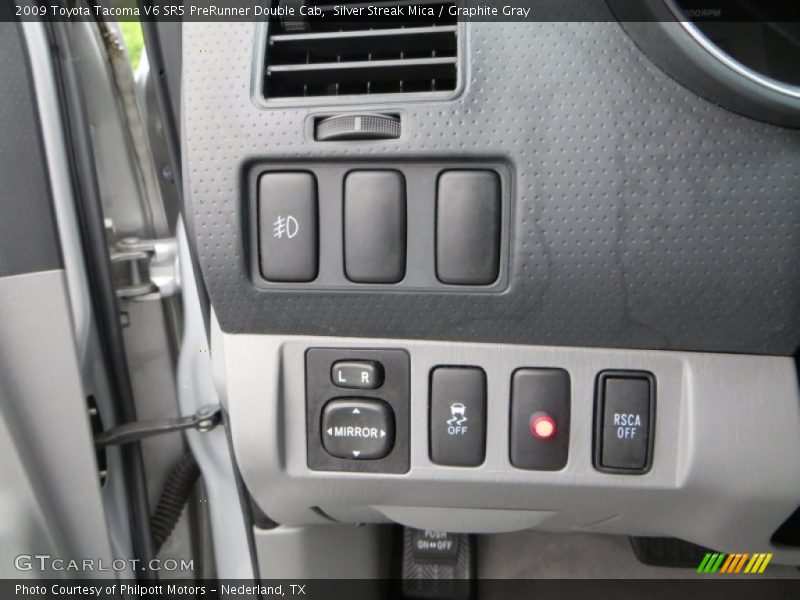 Silver Streak Mica / Graphite Gray 2009 Toyota Tacoma V6 SR5 PreRunner Double Cab