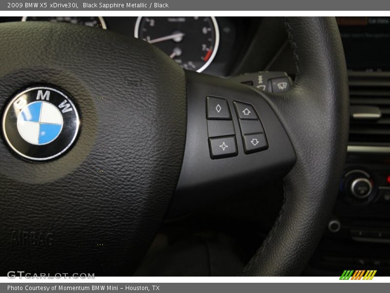 Black Sapphire Metallic / Black 2009 BMW X5 xDrive30i