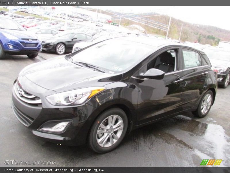 Black Noir Pearl / Black 2013 Hyundai Elantra GT