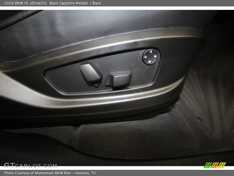 Black Sapphire Metallic / Black 2009 BMW X5 xDrive30i