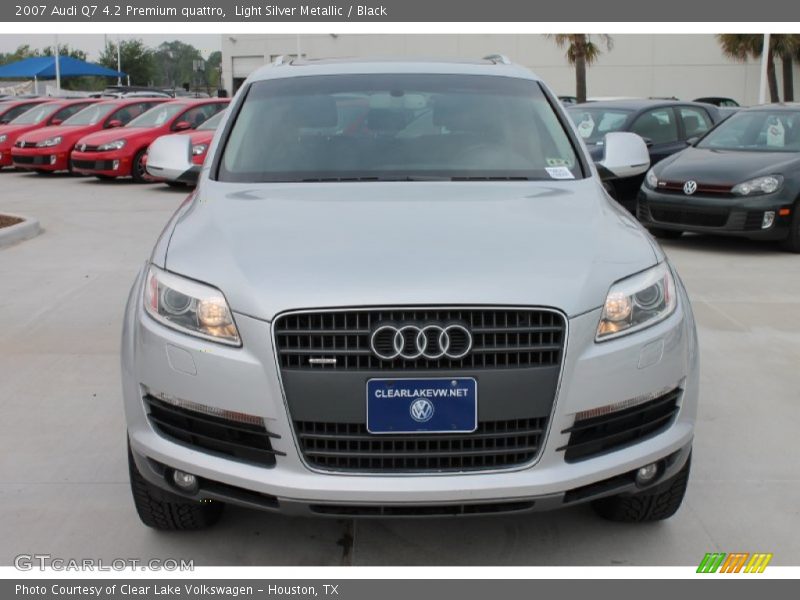Light Silver Metallic / Black 2007 Audi Q7 4.2 Premium quattro