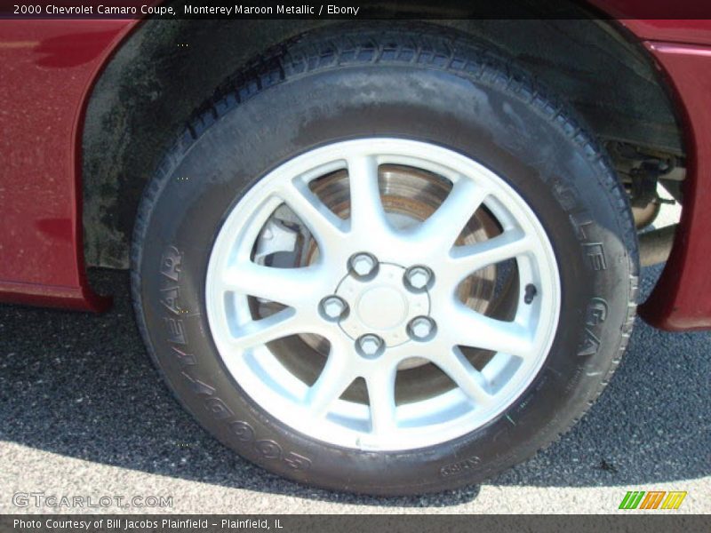 Monterey Maroon Metallic / Ebony 2000 Chevrolet Camaro Coupe