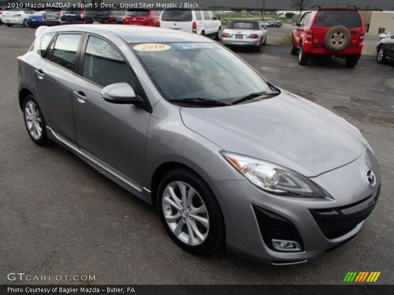 Front 3/4 View of 2010 MAZDA3 s Sport 5 Door