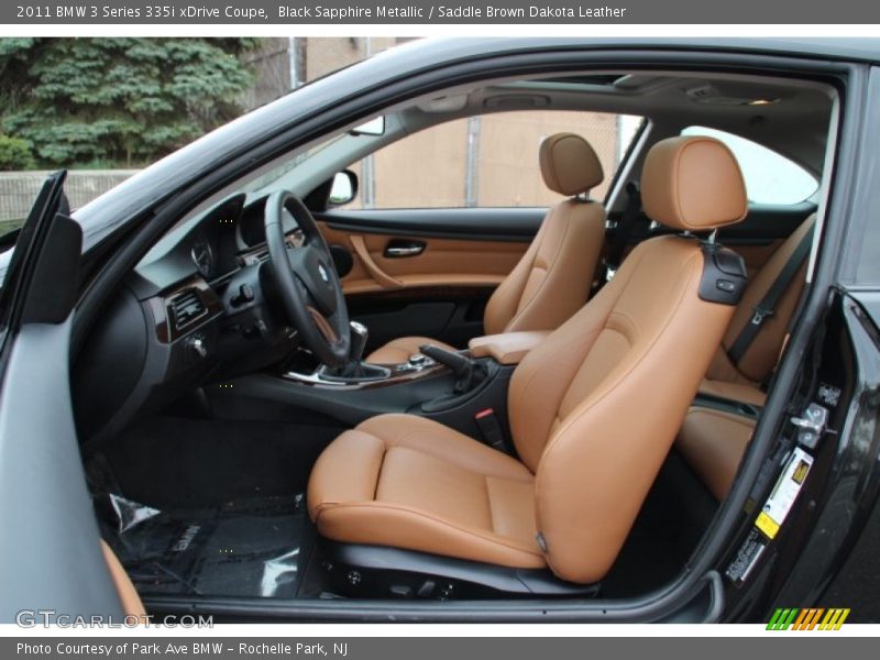  2011 3 Series 335i xDrive Coupe Saddle Brown Dakota Leather Interior