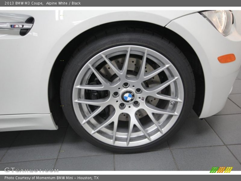 Alpine White / Black 2013 BMW M3 Coupe
