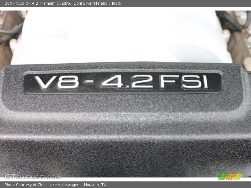 Light Silver Metallic / Black 2007 Audi Q7 4.2 Premium quattro