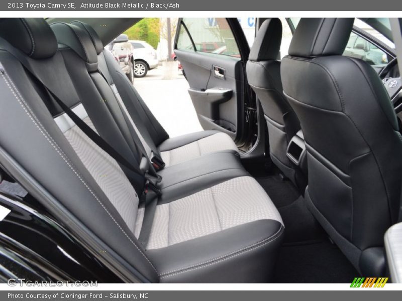 Rear Seat of 2013 Camry SE