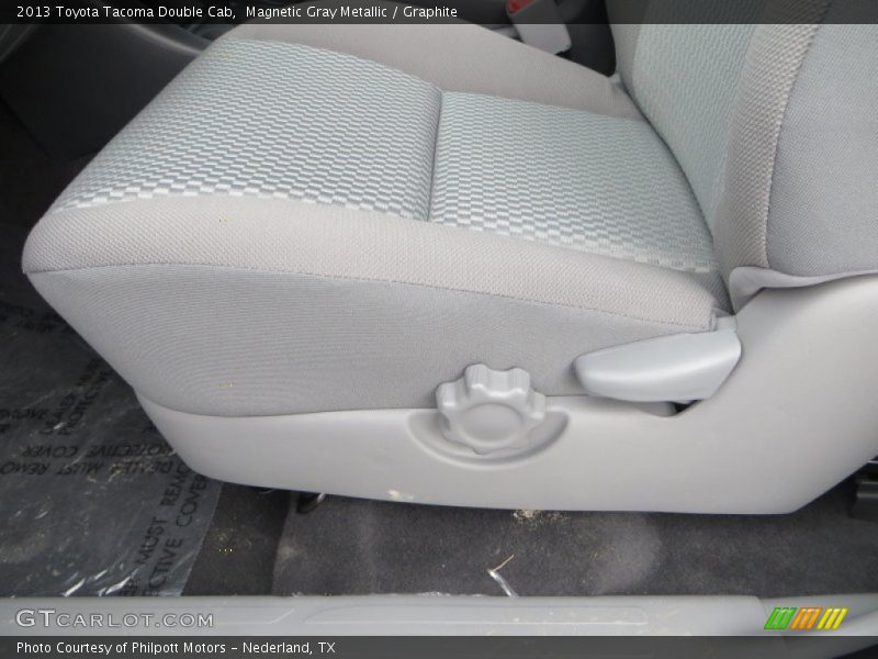 Front Seat of 2013 Tacoma Double Cab