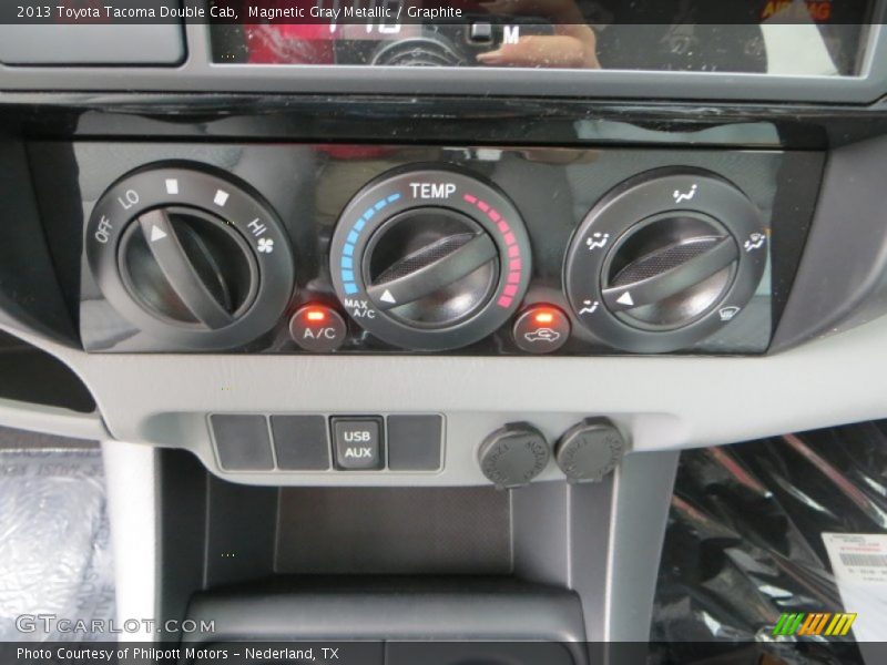 Controls of 2013 Tacoma Double Cab