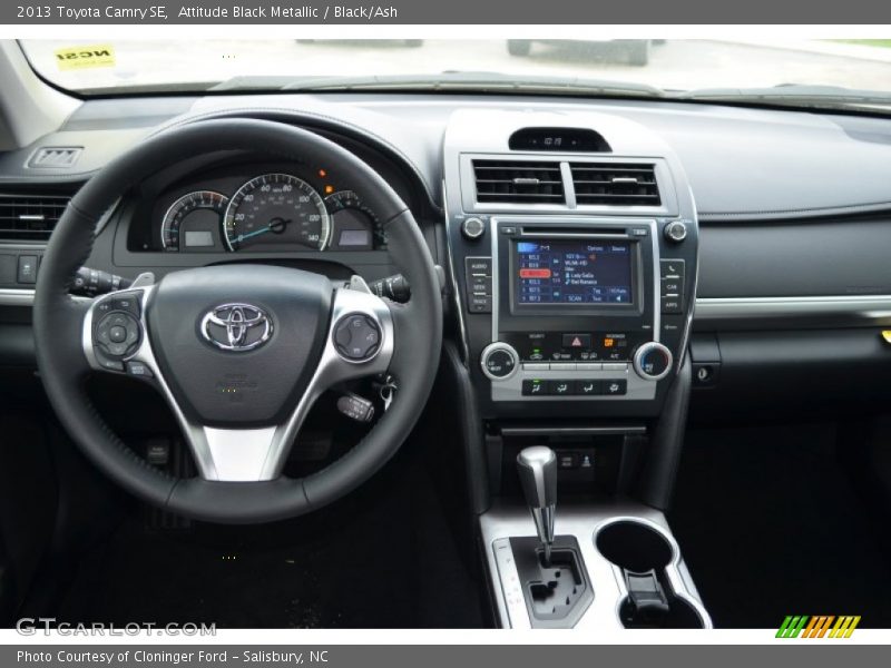 Dashboard of 2013 Camry SE