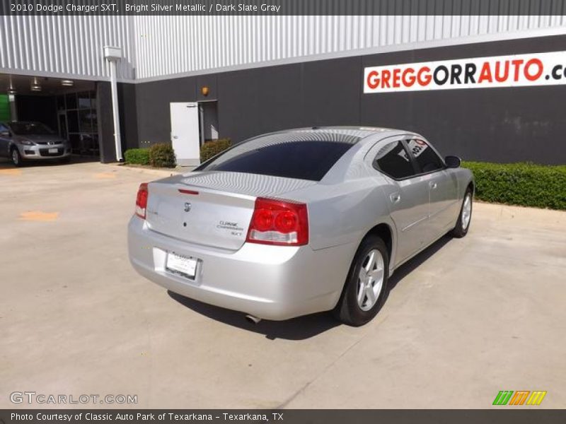 Bright Silver Metallic / Dark Slate Gray 2010 Dodge Charger SXT