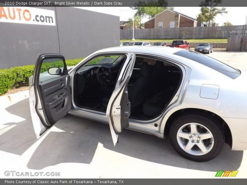Bright Silver Metallic / Dark Slate Gray 2010 Dodge Charger SXT