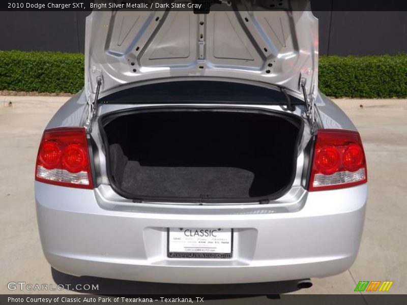 Bright Silver Metallic / Dark Slate Gray 2010 Dodge Charger SXT