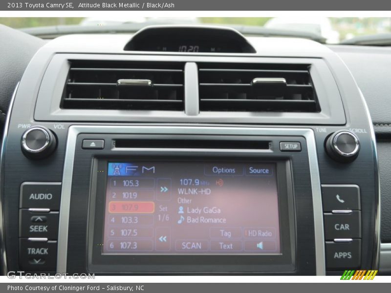 Attitude Black Metallic / Black/Ash 2013 Toyota Camry SE