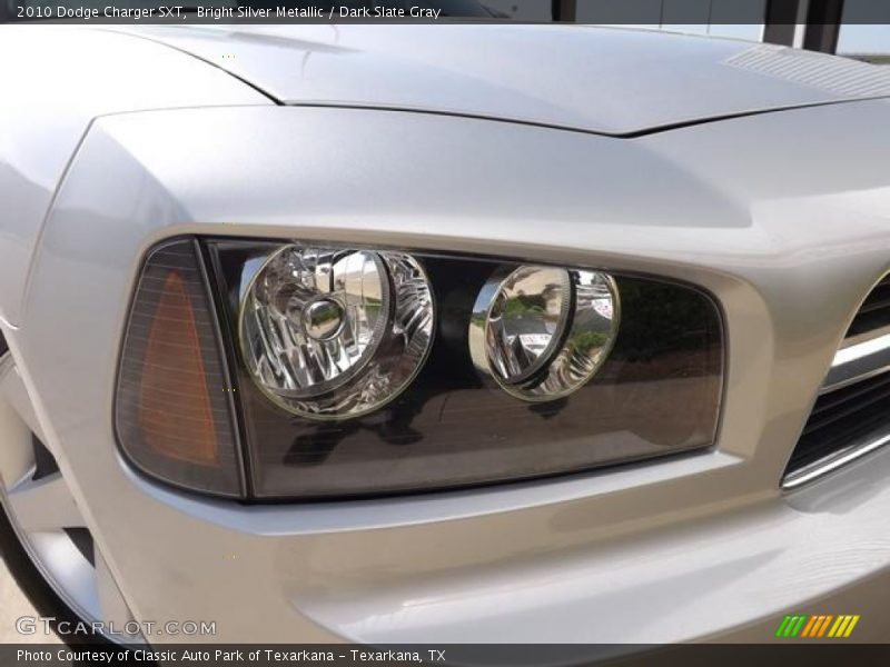 Bright Silver Metallic / Dark Slate Gray 2010 Dodge Charger SXT