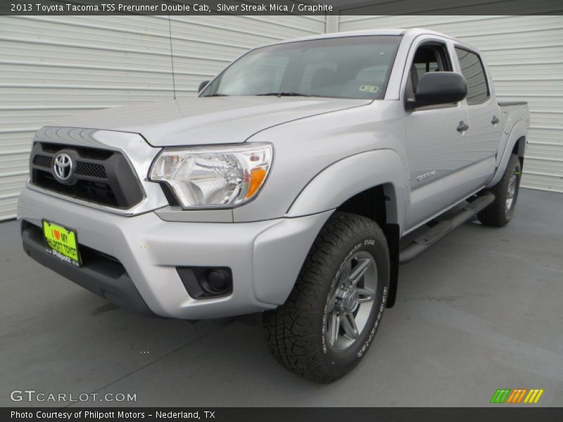 Silver Streak Mica / Graphite 2013 Toyota Tacoma TSS Prerunner Double Cab