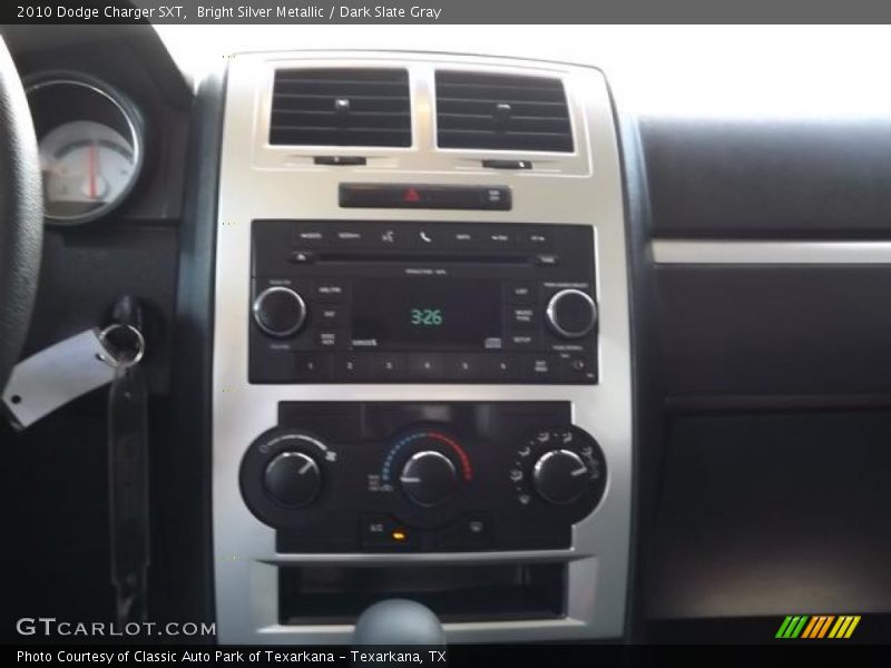 Bright Silver Metallic / Dark Slate Gray 2010 Dodge Charger SXT
