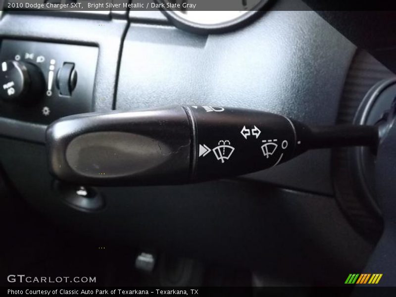 Bright Silver Metallic / Dark Slate Gray 2010 Dodge Charger SXT