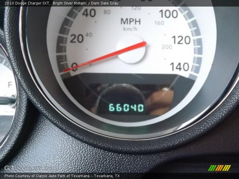 Bright Silver Metallic / Dark Slate Gray 2010 Dodge Charger SXT