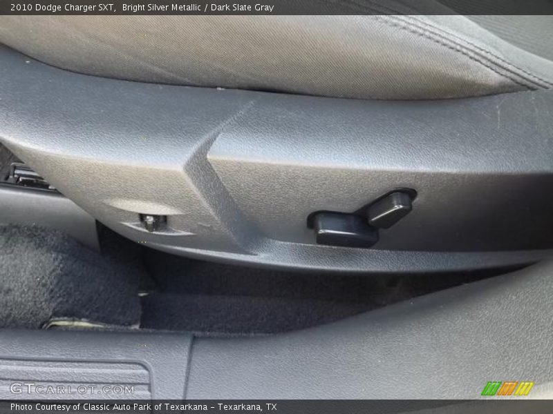 Bright Silver Metallic / Dark Slate Gray 2010 Dodge Charger SXT