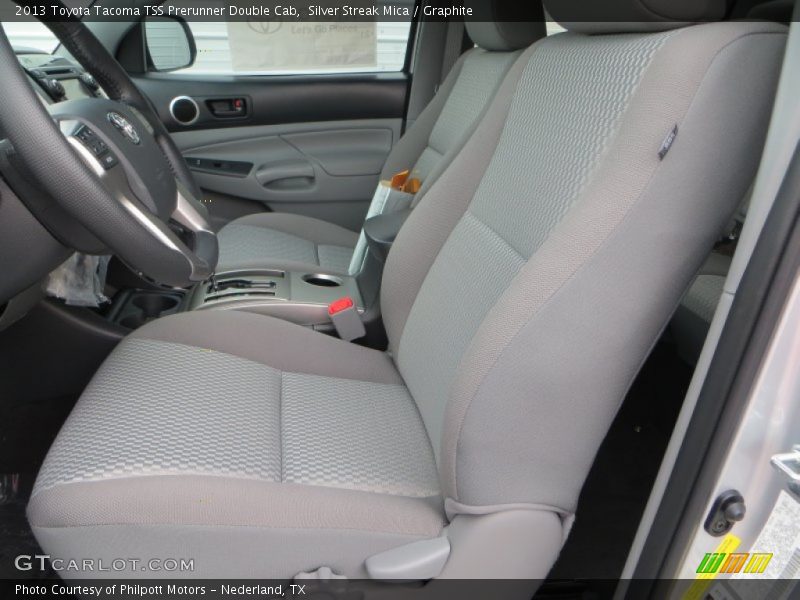 Front Seat of 2013 Tacoma TSS Prerunner Double Cab