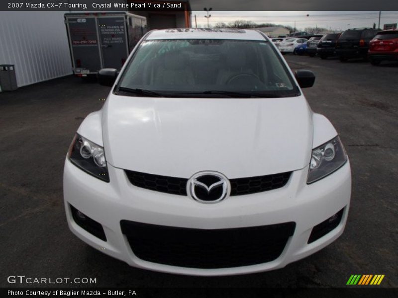 Crystal White Pearl Mica / Sand 2007 Mazda CX-7 Touring