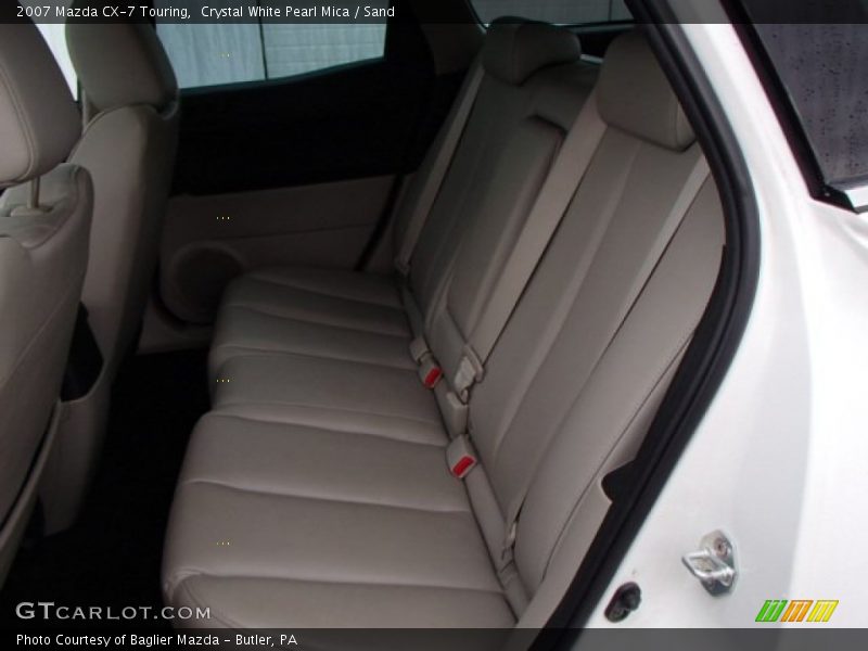 Crystal White Pearl Mica / Sand 2007 Mazda CX-7 Touring