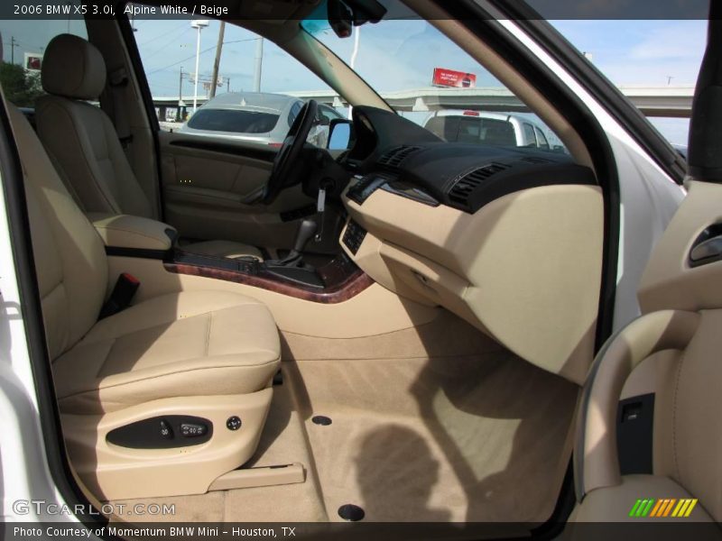 Alpine White / Beige 2006 BMW X5 3.0i