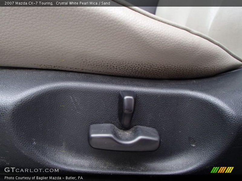 Crystal White Pearl Mica / Sand 2007 Mazda CX-7 Touring