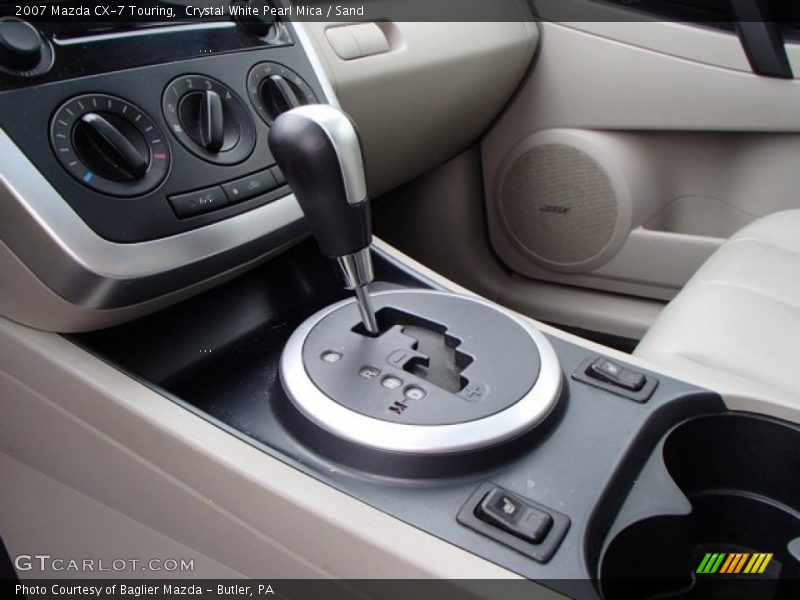 Crystal White Pearl Mica / Sand 2007 Mazda CX-7 Touring