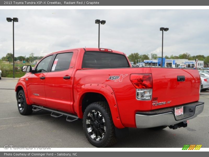  2013 Tundra XSP-X CrewMax Radiant Red
