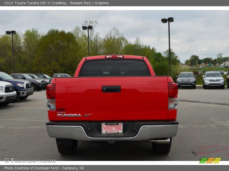 Radiant Red / Graphite 2013 Toyota Tundra XSP-X CrewMax