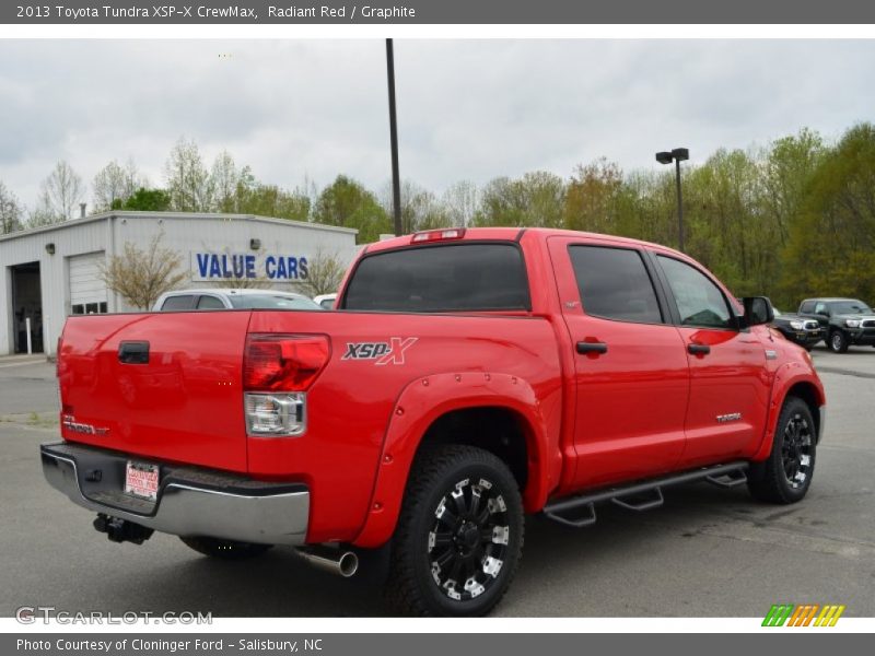 Radiant Red / Graphite 2013 Toyota Tundra XSP-X CrewMax