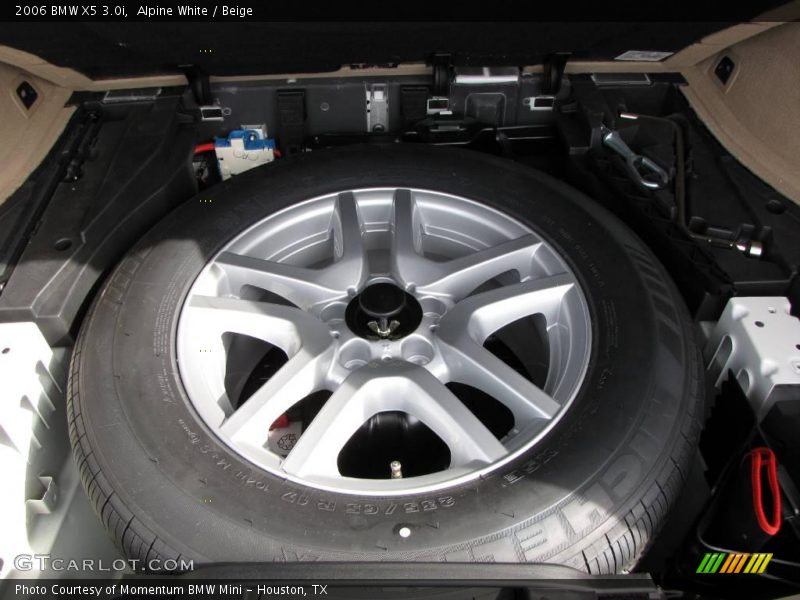 Alpine White / Beige 2006 BMW X5 3.0i