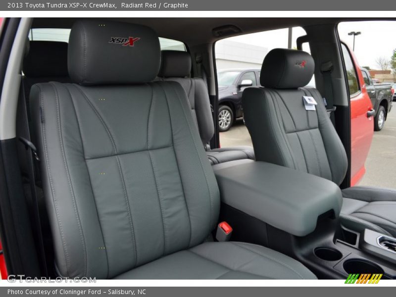Front Seat of 2013 Tundra XSP-X CrewMax