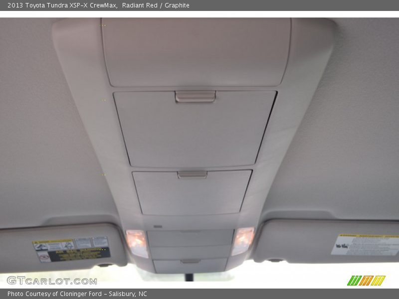 Radiant Red / Graphite 2013 Toyota Tundra XSP-X CrewMax