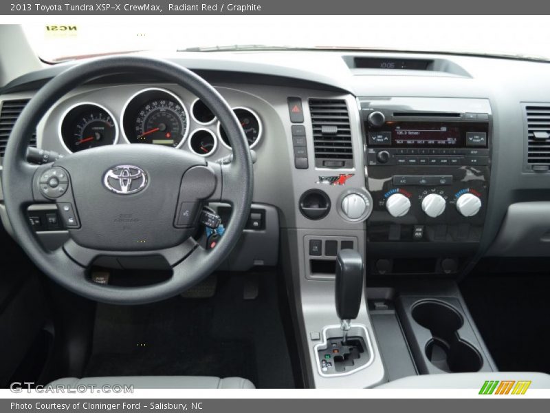 Dashboard of 2013 Tundra XSP-X CrewMax