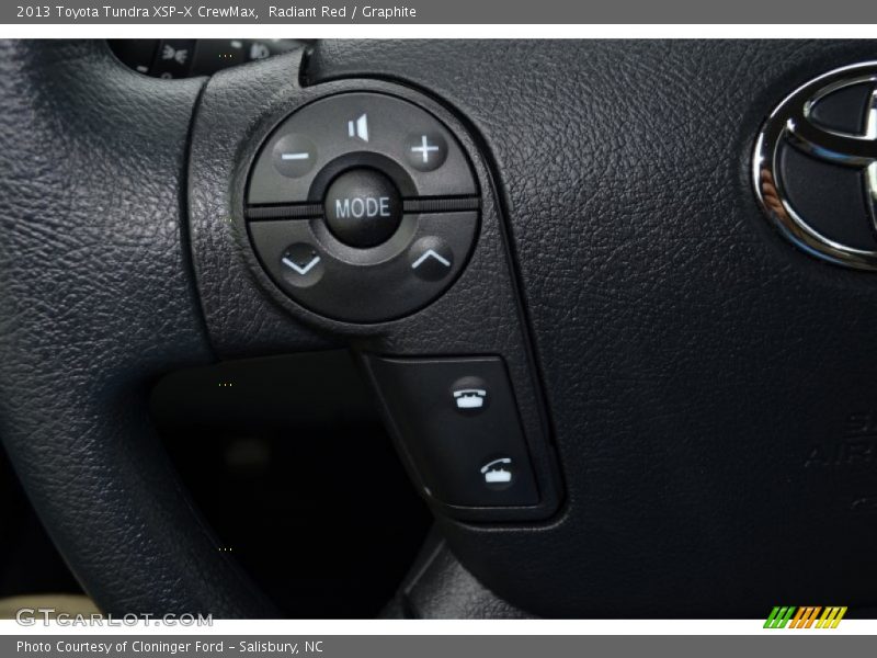 Controls of 2013 Tundra XSP-X CrewMax