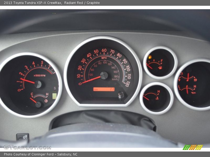  2013 Tundra XSP-X CrewMax XSP-X CrewMax Gauges