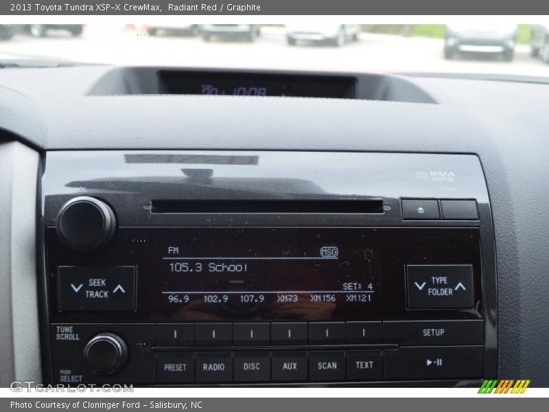 Audio System of 2013 Tundra XSP-X CrewMax