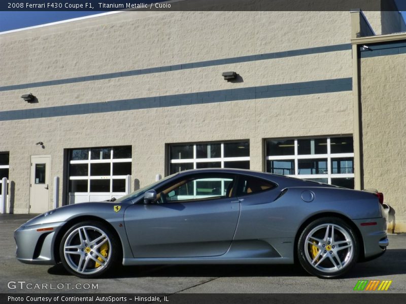  2008 F430 Coupe F1 Titanium Metallic