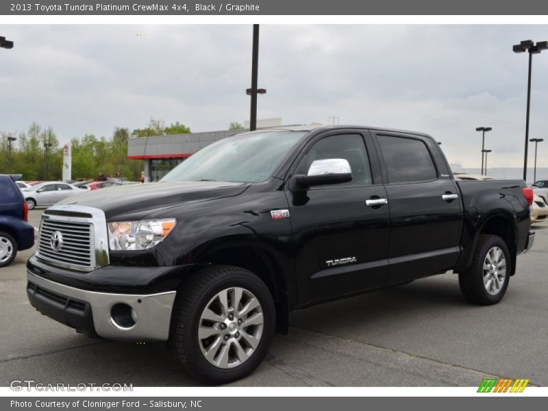 Black / Graphite 2013 Toyota Tundra Platinum CrewMax 4x4