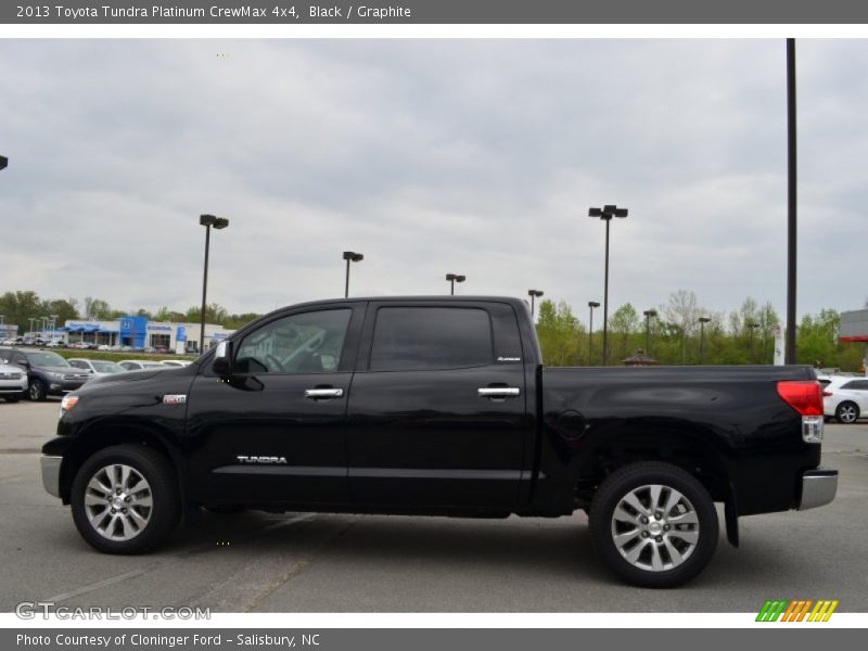 Black / Graphite 2013 Toyota Tundra Platinum CrewMax 4x4