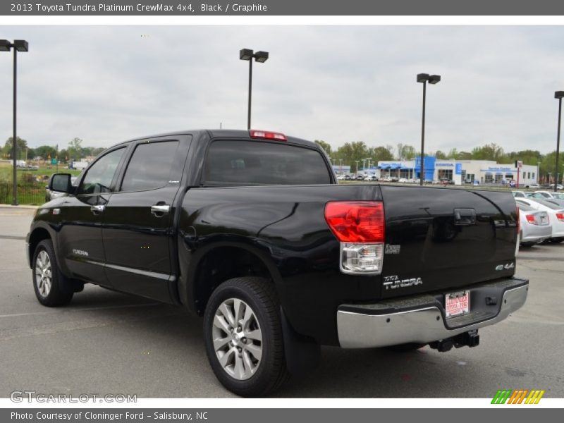 Black / Graphite 2013 Toyota Tundra Platinum CrewMax 4x4