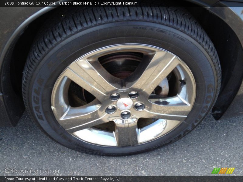 Carbon Black Metallic / Ebony/Light Titanium 2009 Pontiac G6 GXP Coupe
