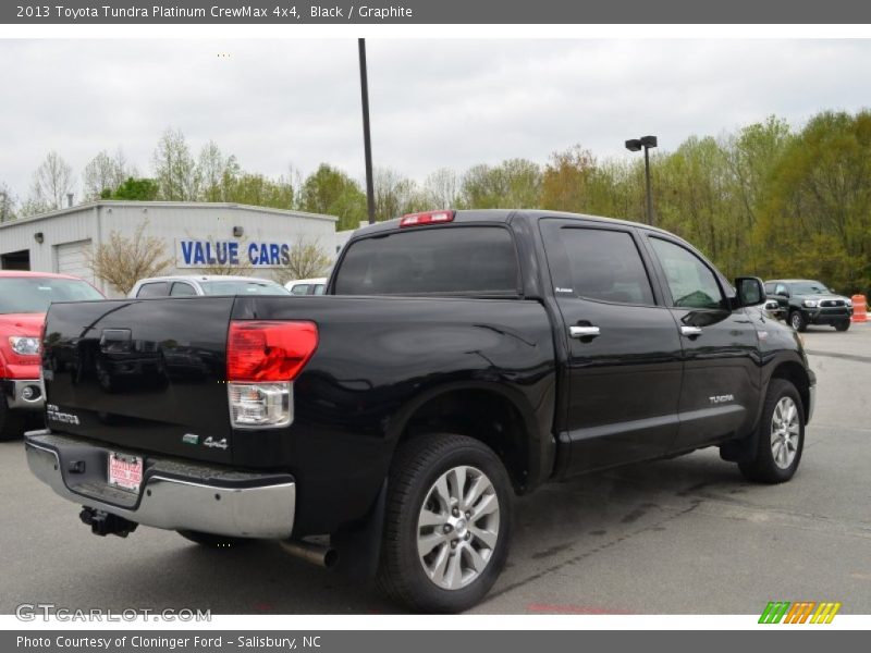 Black / Graphite 2013 Toyota Tundra Platinum CrewMax 4x4